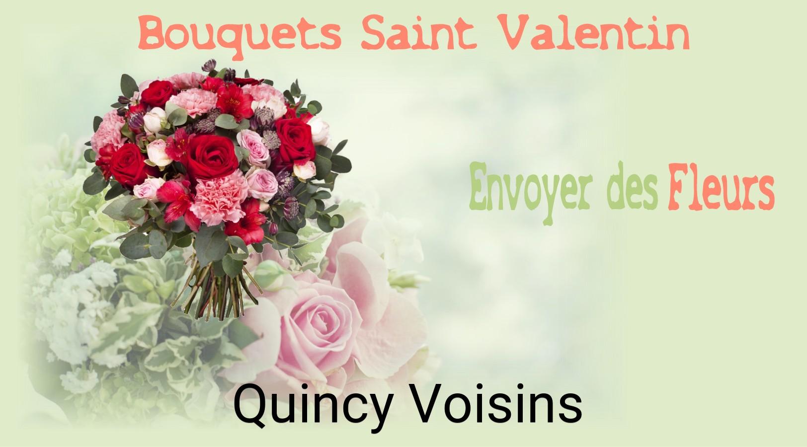 Roses de Saint-Valentin livrées à Quincy-Voisins